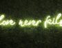 Green Neon Sign