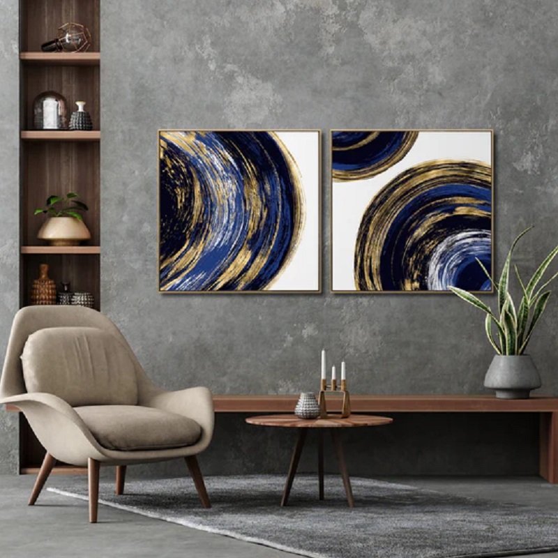 unique living room wall art