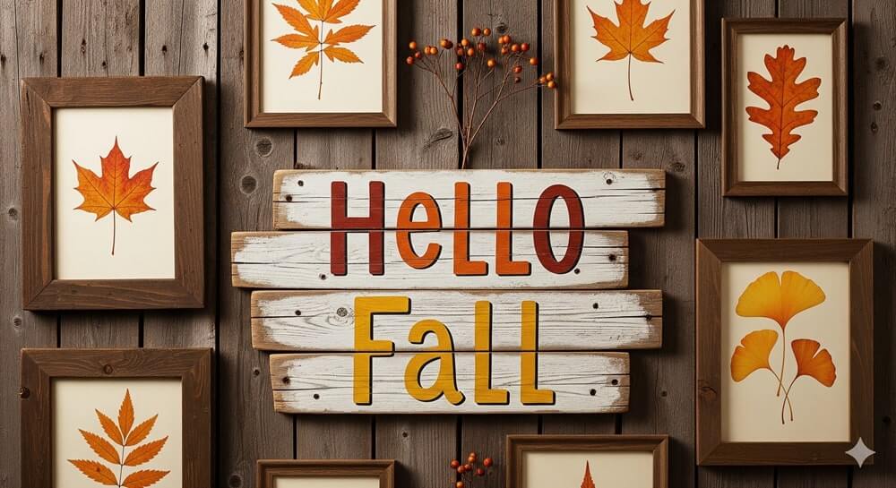 Fall-Themed Wall Art