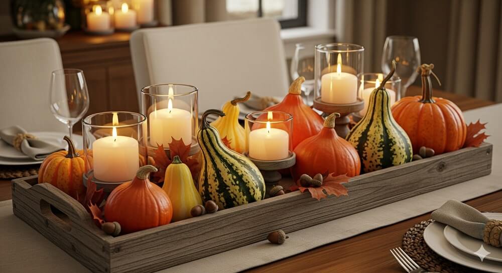 Festive Fall Centerpiece